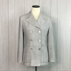 Ellen Tracy Double Breasted Blazer